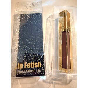 NIB Scott Barnes Lip Fetish Matte Liquid Lipstick in Truth Be Told